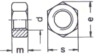 Гайка M27 DIN 6915, класс 10