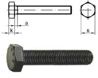 Болт M10×40 DIN 933, класс 12.9